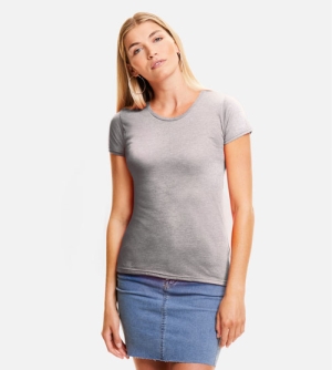 Fruit of the Loom Iconic T dames T-shirt ronde hals