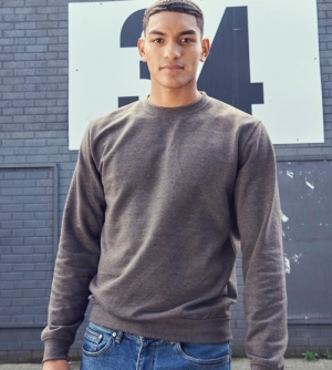 AWDIS Organic Sweat heren Sweatshirt