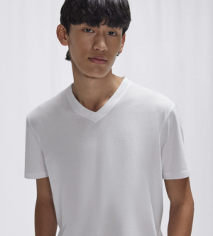 B&C #E150 V hals heren T-Shirt