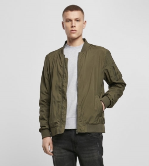 Build Your Brand Nylon heren Bomber jacket 