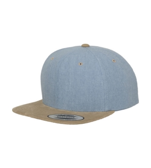 Flexfit By Yupoong Chambray-Suede unisex Snapback