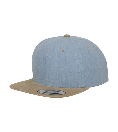 Flexfit By Yupoong Chambray-Suede unisex Snapback
