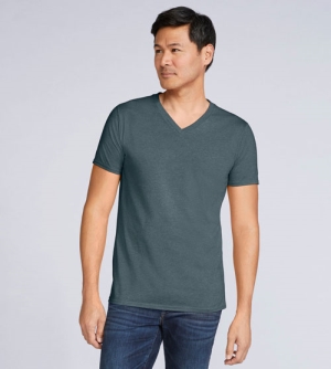 Gildan Softstyle V-Neck heren T-shirt V-hals