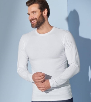 James & Nicholson Elastic Longsleeve heren T-shirt