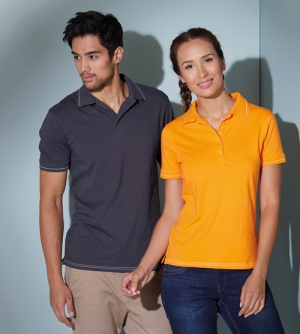 James & Nicholson Elastic dames Polo