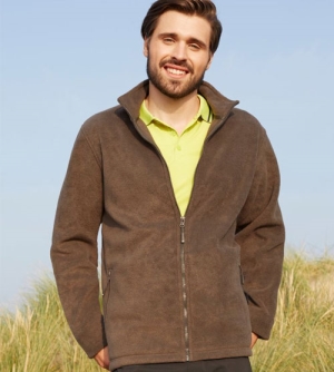 James & Nicholson heren Fleece jacket