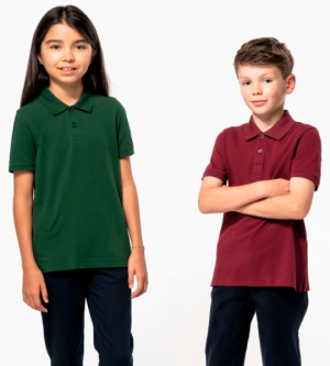 Kariban Bio180 Piqué kinder Polo