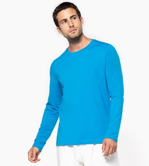 Kariban Enzym Washed Longsleeve heren T-shirt 