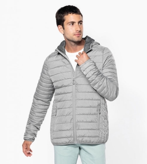 Kariban Hooded Lightweight padded heren Jacket