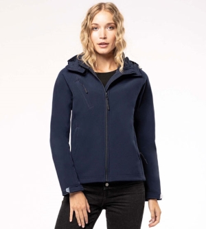 Kariban Hooded dames Softshell jacket