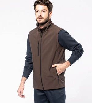 Kariban heren Softshell bodywarmer