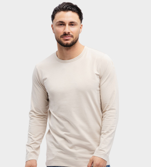 Lemon & Soda Cotton Elastane Longsleeve heren T-Shirt