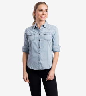 Lemon & Soda Denim dames Shirt 