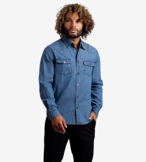 Lemon & Soda Denim heren Shirt