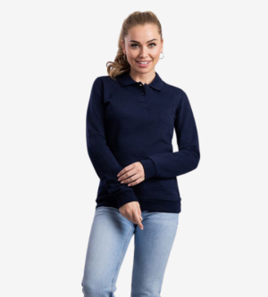 Lemon & Soda Polosweater dames Polo Sweatshirt 