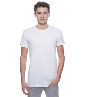 Logostar Basic Long-Fit heren T-shirt ronde hals