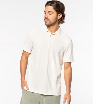 Native Spirit Wafeltricot heren Polo