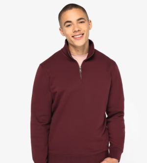 Native Spirit Zip Neck heren Sweater