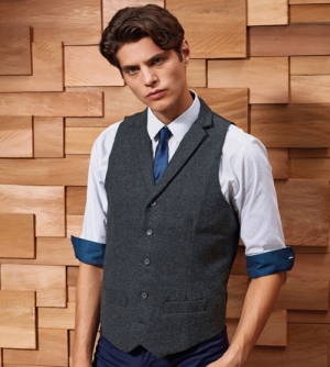 Premier Herringbone heren Gilet