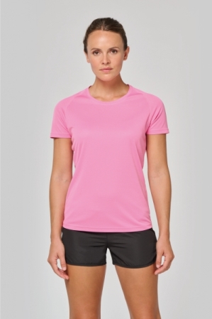 ProAct Gerecycled damessport T-shirt ronde hals