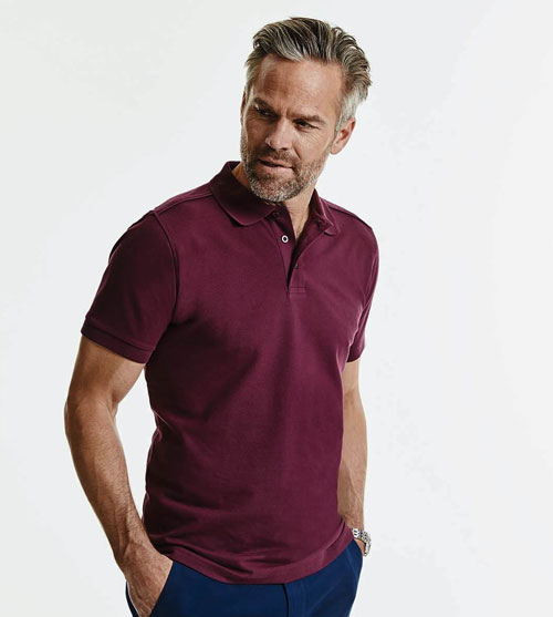 Russell Tailored Stretch heren Polo