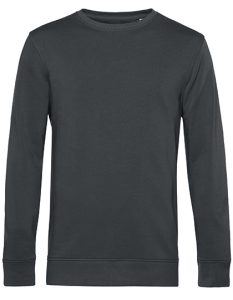 B&C Organic Crewneck heren Sweatshirt