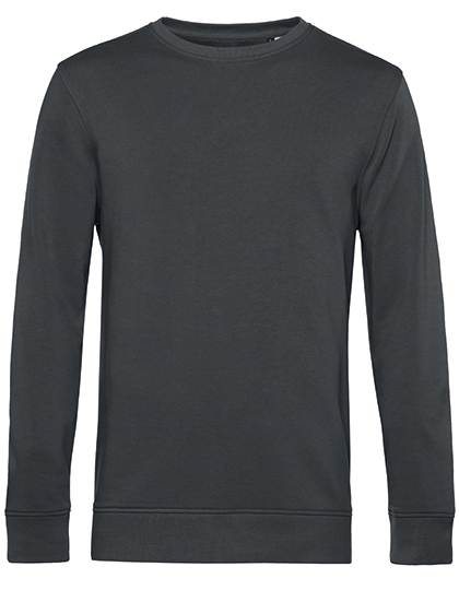 B&C Organic Crewneck heren Sweatshirt
