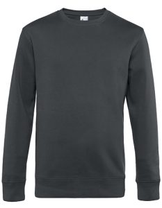 B&C KING Crewneck heren Sweatshirt