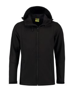 Lemon & Soda Hooded heren Softshell jacket