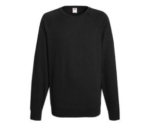 Fruit of the Loom Lightweight Raglan Sweat heren Sweatshirt