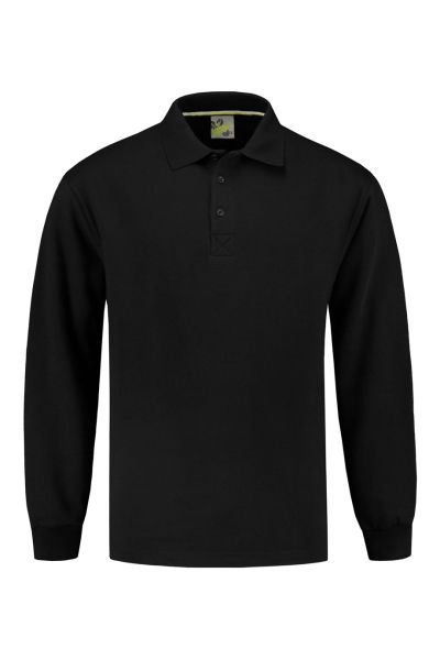 Lemon & Soda Polosweater Open Hem heren Polo Sweatshirt