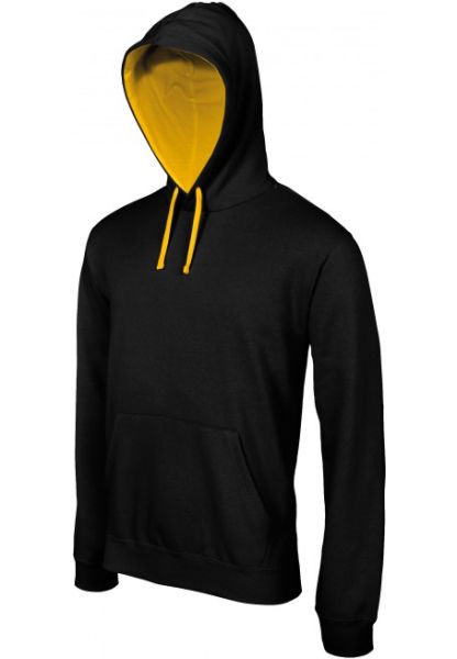 Kariban Sweater gecontrasteerde capuchon heren hoodie