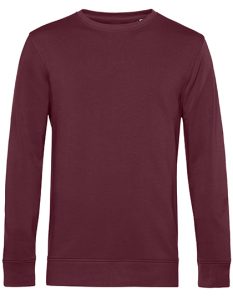 B&C Organic Crewneck heren Sweatshirt
