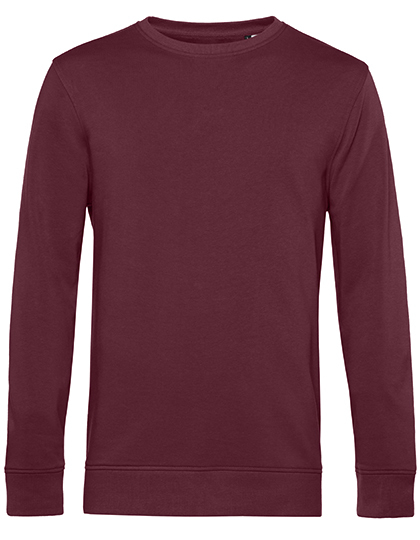 B&C Organic Crewneck heren Sweatshirt
