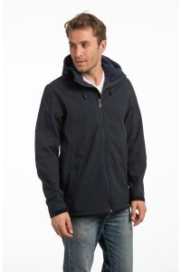 Lemon & Soda Hooded heren Softshell jacket