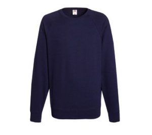Fruit of the Loom Lightweight Raglan Sweat heren Sweatshirt