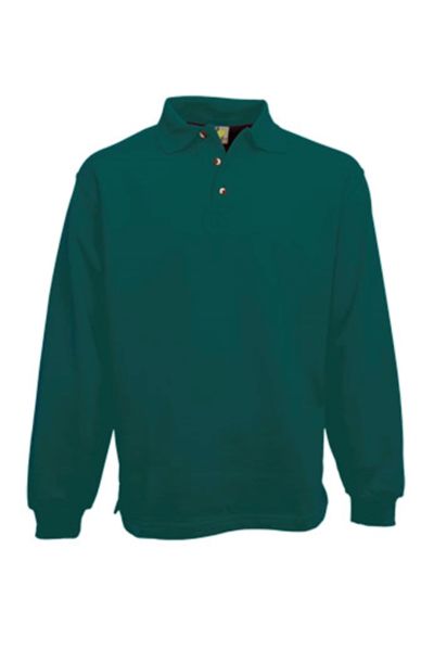 Lemon & Soda Polosweater Open Hem heren Polo Sweatshirt