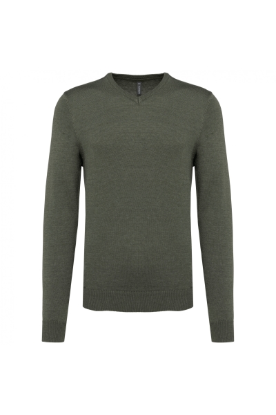 Kariban heren Pullover met V-hals
