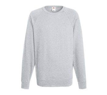 Fruit of the Loom Lightweight Raglan Sweat heren Sweatshirt