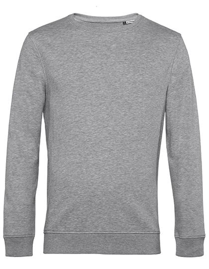 B&C Organic Crewneck heren Sweatshirt