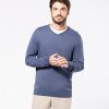 Kariban heren Pullover met V-hals