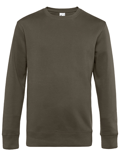 B&C KING Crewneck heren Sweatshirt