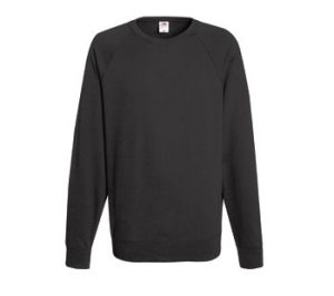 Fruit of the Loom Lightweight Raglan Sweat heren Sweatshirt