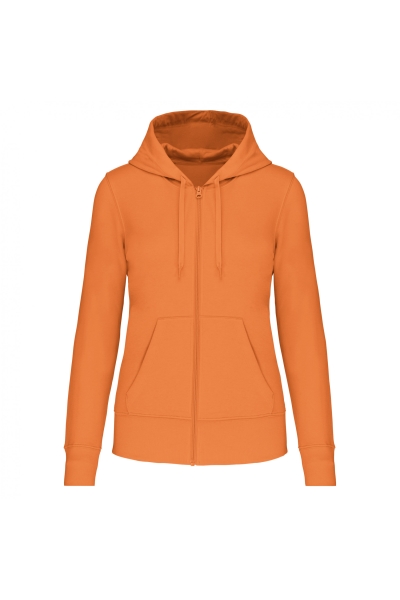 Kariban Ecologische sweater met Rits dames Vest