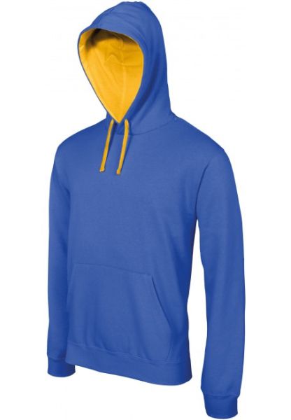 Kariban Sweater gecontrasteerde capuchon heren hoodie
