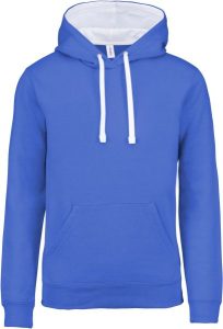 Kariban Sweater gecontrasteerde capuchon heren hoodie