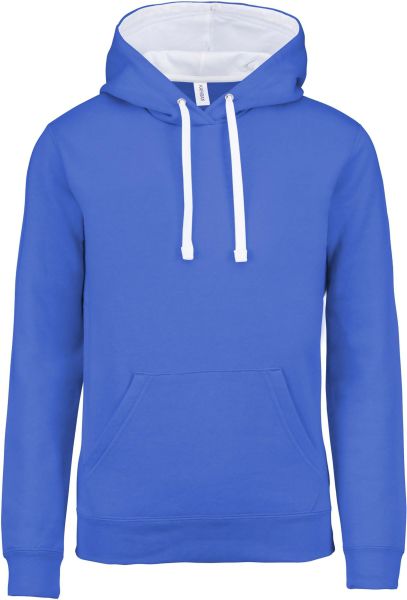 Kariban Sweater gecontrasteerde capuchon heren hoodie