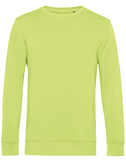 B&C Organic Crewneck heren Sweatshirt