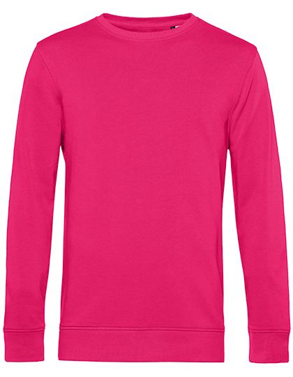 B&C Organic Crewneck heren Sweatshirt
