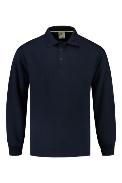 Lemon & Soda Polosweater Open Hem heren Polo Sweatshirt